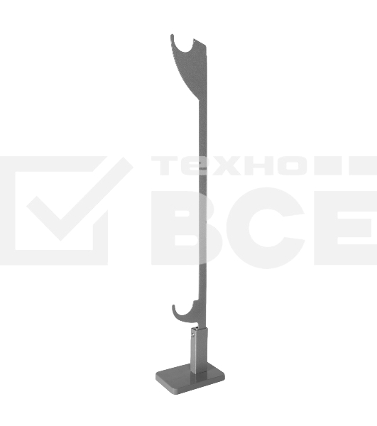 Напольный кронштейн Pianoforte 500, серебристый