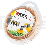 Леска для триммера Denzel армированная алюминием круглая, 2,7мм х 15м, блистер ALUFLEX, фото 1