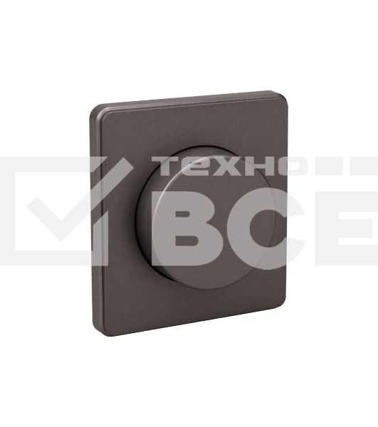 Светорегулятор Kranz KR-78-0732-2 ROUND (диммер) 300Вт с/у титан