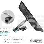 Кронштейн (держатель) ONKRON G80 для монитора 13'-32' дюймов настольный, черный, фото8