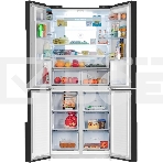 Холодильник Maunfeld MFF181NFB черный глянцевый, трехкамерный, 333/164л, морозилка сбоку, No Frost, Side by Side, фото15