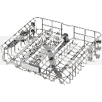 Встраиваемая посудомоечная машина Krona DELIA 60 BI, фото7