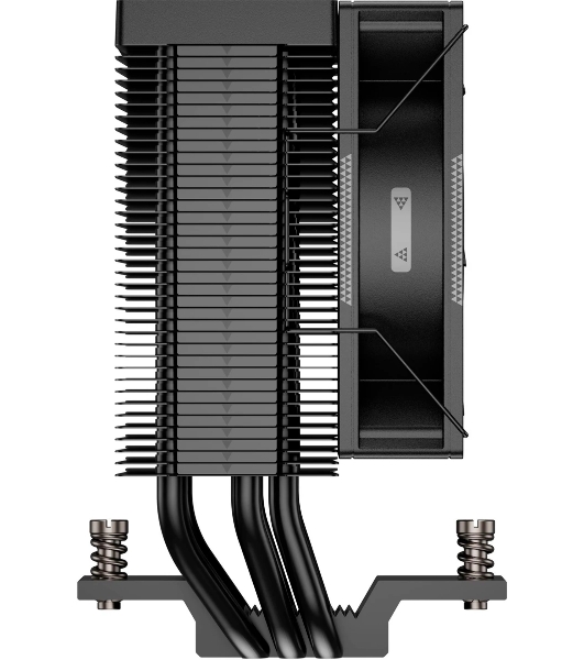Кулер для процессора PCCooler R300 BK S115X/1200/1700/1851/AM4/AM5 (TDP 150W, 92mm Fan, 3 тепловые трубки 6мм, 800-2200RPM, 18-30dBa)