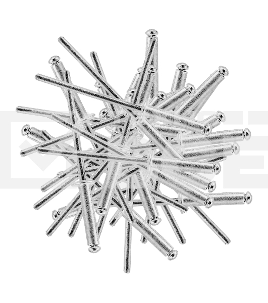 Заклепки алюминиевые Denzel, 1/8'-5/8', 3 х 15 мм, 50 шт.