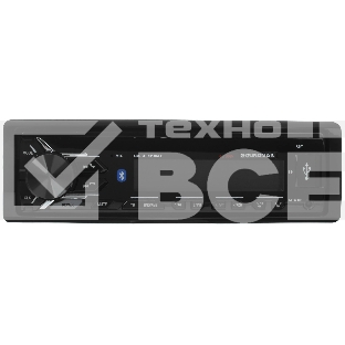 Автомагнитола Soundmax SM-CCR3186, 1 DIN, Bluetooth, USB Type-A, AUX