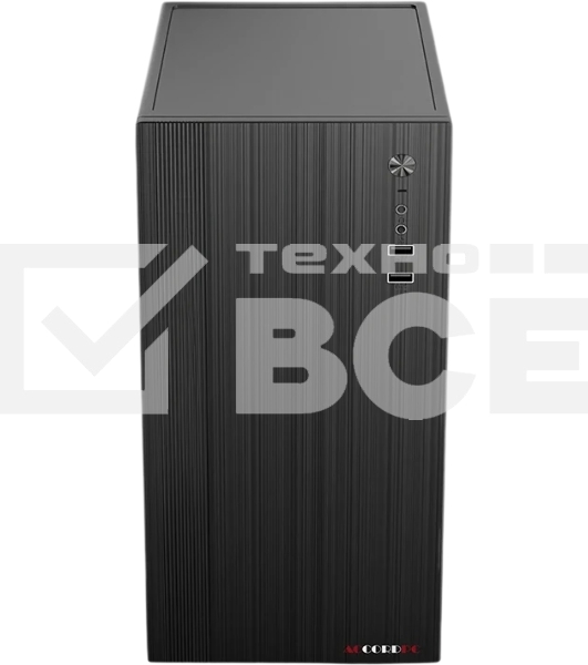 Корпус ACCORD ACC-M802, Mini-Tower, чёрный