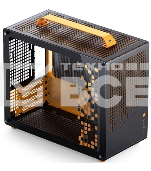 Корпус Jonsbo Jonsplus Z20, Mini-Tower, оранжевый