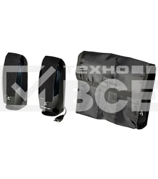Акустическая система Logitech S150 980-000029 Колонки2.0, 2x0,6W, 90 Гц - 20 кГц, OEM