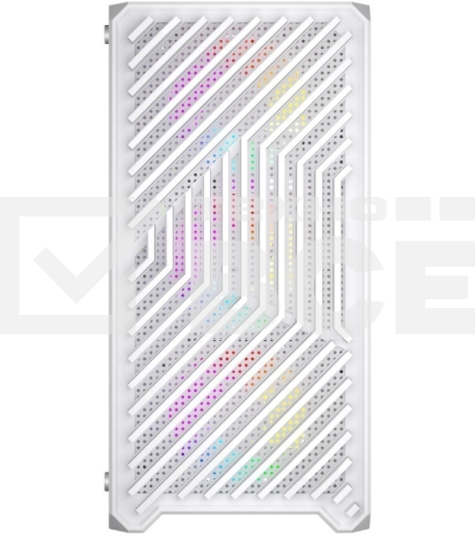 Компьютерный корпус 1STPLAYER TRILOBITE T5 White / mATX, TG / 4x120mm LED fans inc. / T5-WH-4F1-W