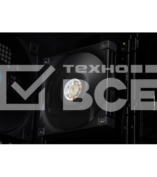 Кулер для процессора DEEPCOOL AN400 черный, 92 мм, алюминий/медь, 2950 об/мин, 23.2 дБ, 4 pin, 150 Вт, 52.5 мм