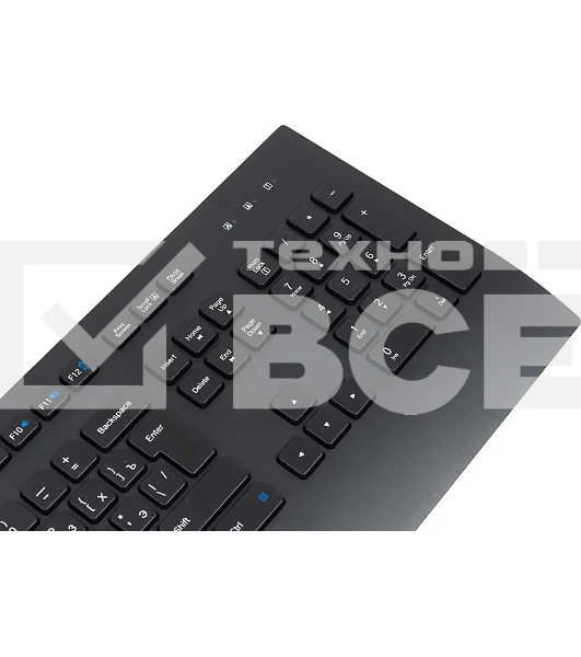 Клавиатура Logitech Keyboard K280E (920-005215) проводная USB черный