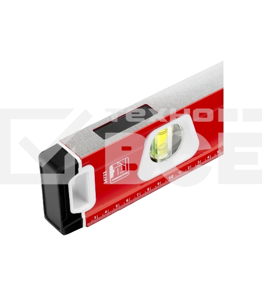 Уровень алюминиевый Matrix, магнит фрезеров 3 глазка 2 комп, рукоятки, 1000 мм