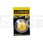 Кордщетка STAYER PROFESSIONAL 35135-125коническая М14 плетёная 0.5мм d125мм, фото4
