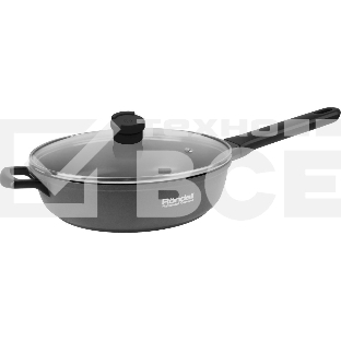 Сотейник Rondell Zorro RDA-1453, 28см, с крышкой, графитовый