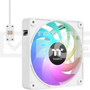 Вентилятор для корпуса Thermaltake CT120 EX Sync ARGB 120х120x25 белый 4-pin 28.5дБ (упак.:3шт) (CL-F190-PL12SW-A) Ret