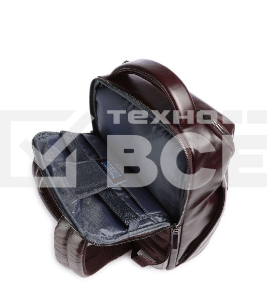 Рюкзак мужской Piquadro Blue Square CA6591B2/MO, кожа, красное дерево