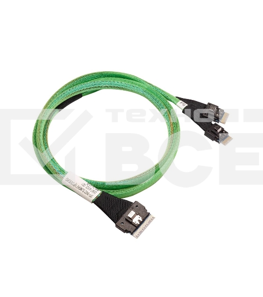 Кабель ACD RSL74-9219 (00-00973907) Slimline SASx8 (SFF8654) -to- 2 Slimline SASx4 (SFF8654)+ SFF9402, 1M, (аналог Broadcom 05-60004-00)