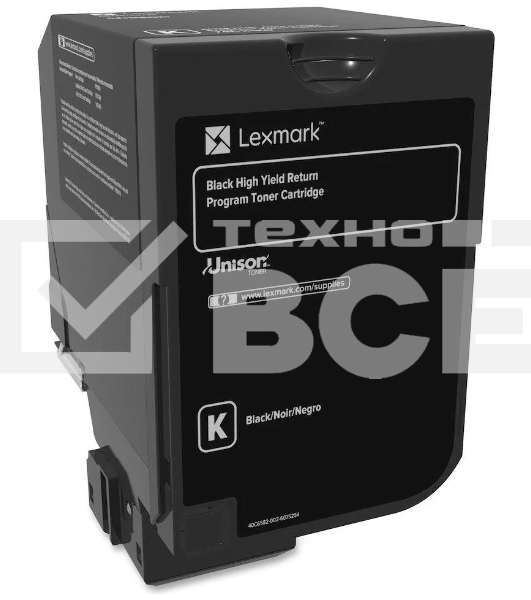 Картридж F+ imaging черный 20000 стр. для Lexmark CS725, CS720, CX725 (аналог 74C5HKE)