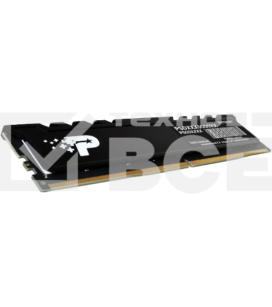 Оперативная память Patriot Signature Premium, DDR5, 24GB (1x24 GB), 5600 MHz, CL46, радиатор, черный