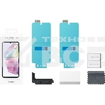 Защитная пленка для экрана Samsung прозрачный для Samsung Galaxy A35 прозрачный 2шт. (EF-UA356CTEGRU), фото2