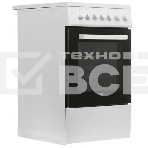 Плита электрическая Beko FSE57110GW белый, конфорок 4 шт, духовка 55 л, гриль, 50 см x 85 см x 60 см, фото8