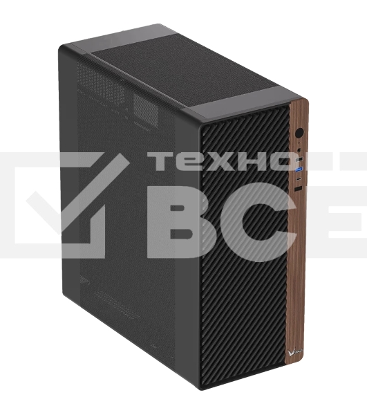Компьютерный корпус Aerocool / Formula TimberLine T2 черный без БП mATX 4x120mm 1xUSB2.0 1xUSB3.0 1xUSB3.1 audio bott PSU