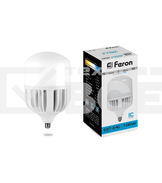 Лампа светодиодная Feron LB-65 (25827) 100 вт Е27/Е40 дневной