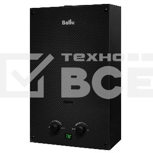 Колонка газовая Ballu GWH 10 Fiery Glass Carbon