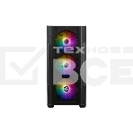 Компьютерный корпус MSI MAG FORGE M100A, Mini-Tower, Black 4x120mm, фото2