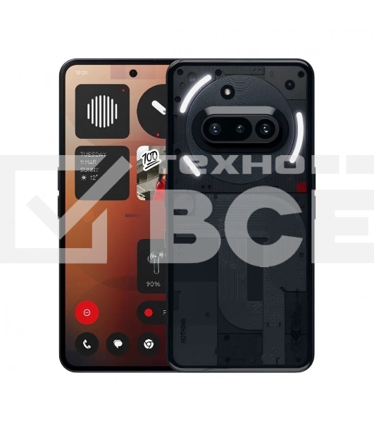 Смартфон Nothing Phone (3a) A10400148 8/128Gb, черный