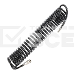 Шланг спиральный PATRIOT PU 10/8, полиуретан, длина 10 м, диаметр 8x12 мм,быстросъем., фото 1