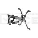 Наклонно-поворотный подвес для телевизоров Harper TVFW-75 черный, фото4