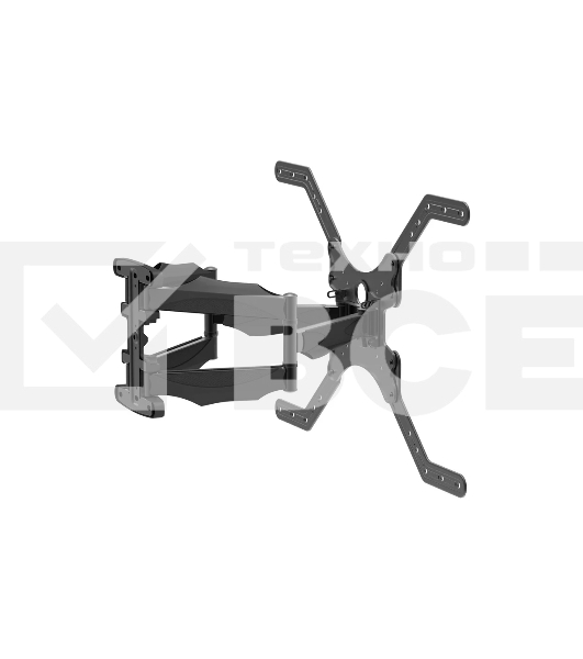 Наклонно-поворотный подвес для телевизоров Harper TVFW-75 черный