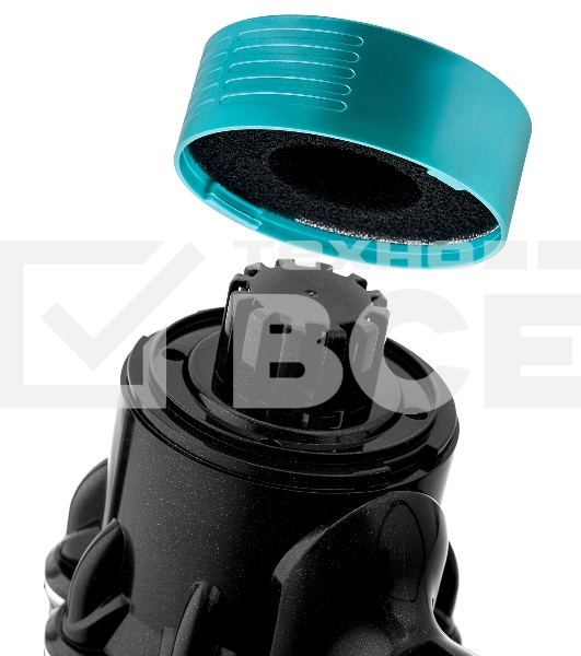 Пылесос вертикальный BRAYER BR4271 голубой, питание от сети, 185 Вт, уборка сухая, пылесборник 0.8 л