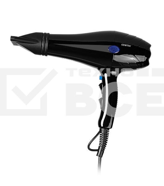 Фен Centek CT-2239 черный, 2200 Вт