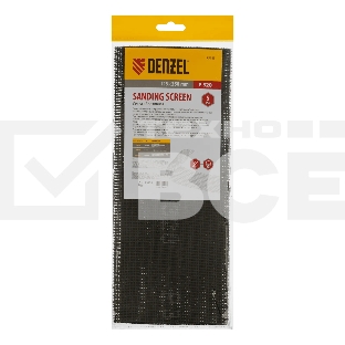 Сетка абразивная Denzel P 320, 115 х 280 мм, 5 шт.