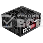 Блок питания Aerocool/Formula 1200W Retail KCAS PLUS 1200GM, 80 PLUS Gold, ATX v2.4, модульный, fan 14cm, 8x PCI-E [6+2-Pin], 10x SATA, 6x MOLEX, фото 1