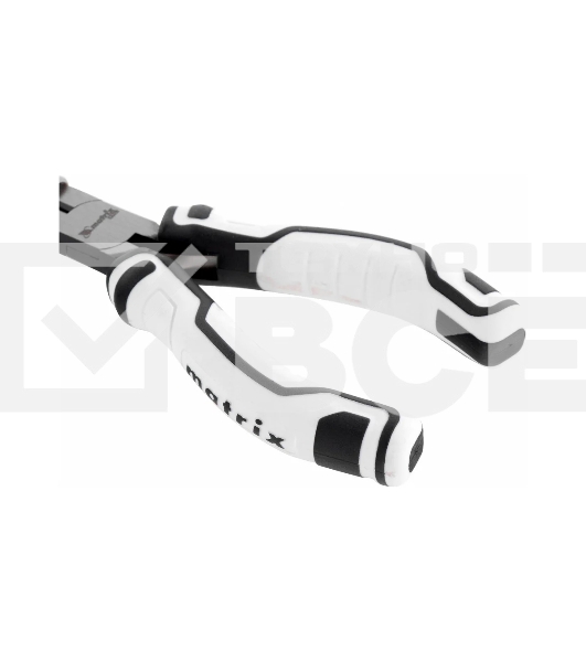 Длинногубцы Matrix Mini, 125 мм изогнутые, авторазжим, PRO