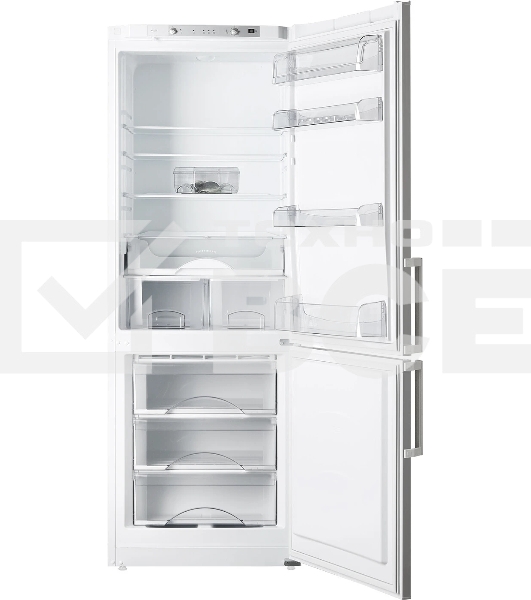 Холодильник Atlant 6224-101 белый двухкамерный 275/100л морозилка сбоку