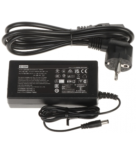 Коммутатор Hikvision DS-3E0505HP-E, 5×1 Гбит/с (4×PoE/Hi-PoE), неуправляемый