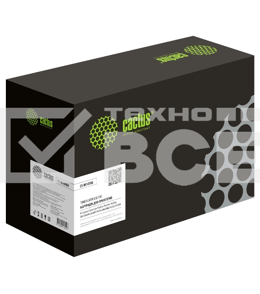 Картридж лазерный Cactus 147A CS-W1470A W1470A черный (10500стр.) для HP LaserJet M611dn/M612dn/M634dn/M634h
