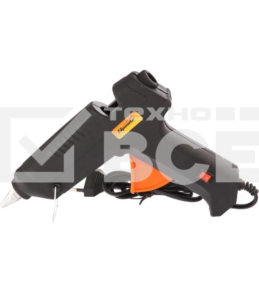 Клеевой пистолет Sparta с выкл. 11 мм, в кейсе, 80 Вт, 10 г/мин