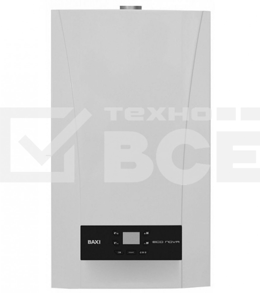 Котел газовый настенный BAXI ECO Nova 10F (10 кВт) 2 конт., с закрытой камерой сгорания