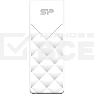 Флешка USB Silicon Power 16Gb Blaze B03 SP016GbUF3B03V1W USB3.1 белый