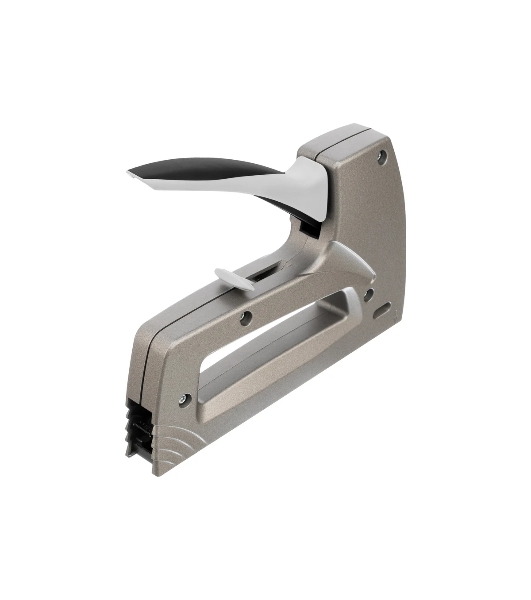 Степлер GROSS 41007 мебельный (Aluminium 140) алюм корпус рег удара тип Скобы 140 300 6-14мм