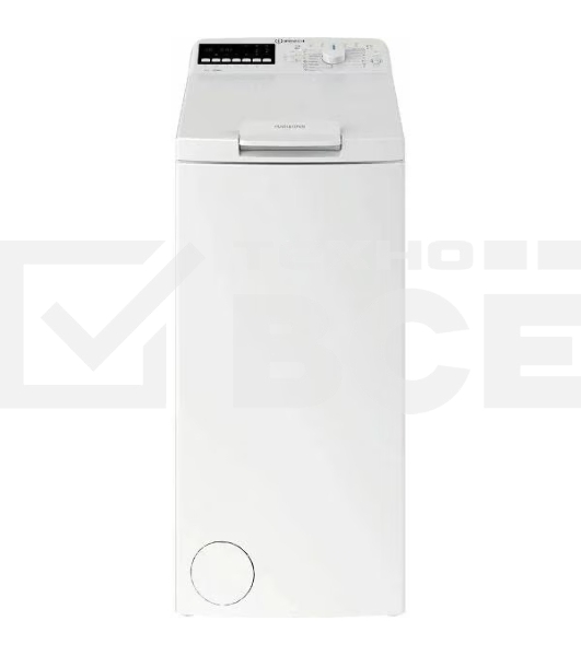 Стиральная машина Indesit BTW B7220P белый, загрузка вертикальная 7 кг, 1150 об/мин., класс: Е