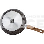 Сковорода Kukmara Granit ultra сго262а, 26 см, съемная ручка, без крышки, серый, фото4