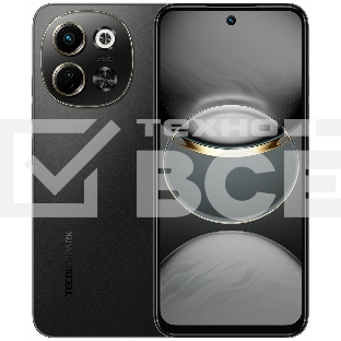 Смартфон Tecno SPARK 30 5G, 6/128Gb, черный