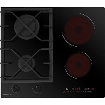 Комбинированная варочная панель HIBERG VM 6021 B независимая, черный, фото4