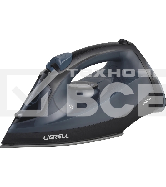 Утюг LIGRELL LSI-2471 2400Вт, черный/синий